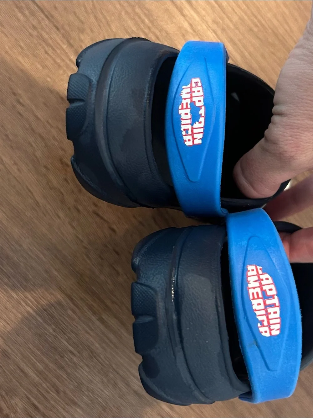 Kids Captain America Slip-On Crocs
